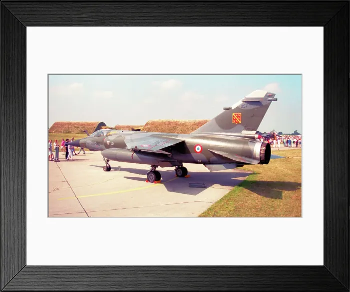 Framed Print : Dassault Mirage F1CT 257 - 30-SD Framed Print : Dassault Mirage F1CT 257 - 30-SD