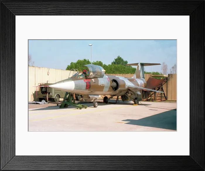 Framed Print : Lockheed F-104S ASA Starfighter MM6831 - 4-22 Framed Print : Lockheed F-104S ASA Starfighter MM6831 - 4-22