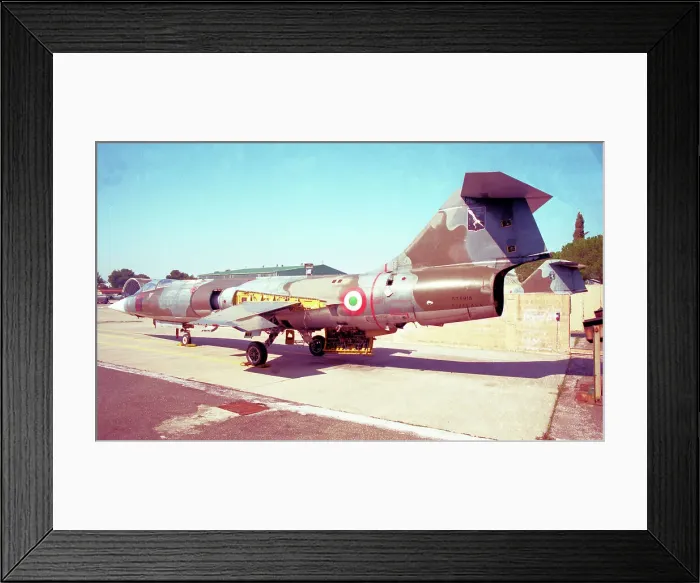 Framed Print : Lockheed F-104S ASA Starfighter MM6918 - RS-06 Framed Print : Lockheed F-104S ASA Starfighter MM6918 - RS-06