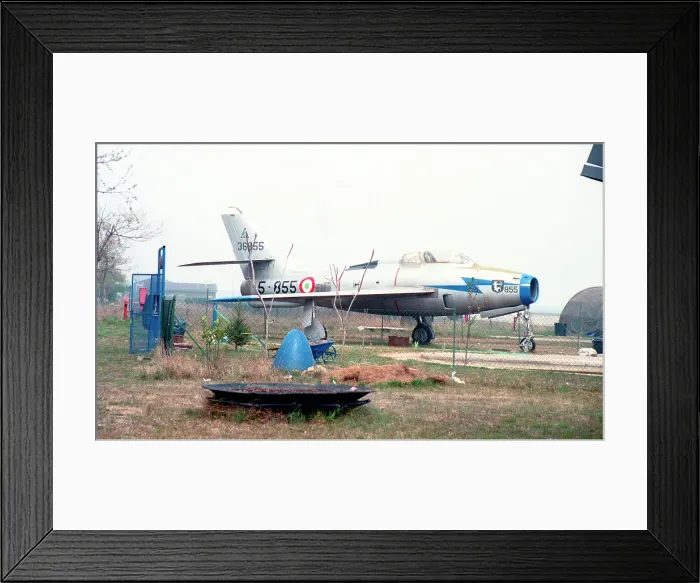 Framed Print : Republic F-84F Thunderstreak MM53-6855 Framed Print : Republic F-84F Thunderstreak MM53-6855