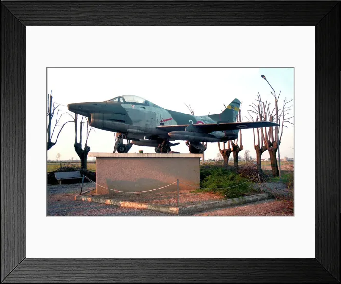Framed Print : Aermacchi MB. 326E MM54194 - 6-74 Framed Print : Aermacchi MB. 326E MM54194 - 6-74
