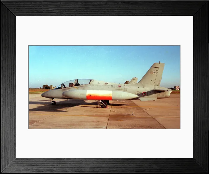 Framed Print : Aermacchi MB-339A MLU MM54458 - 61-12 Framed Print : Aermacchi MB-339A MLU MM54458 - 61-12