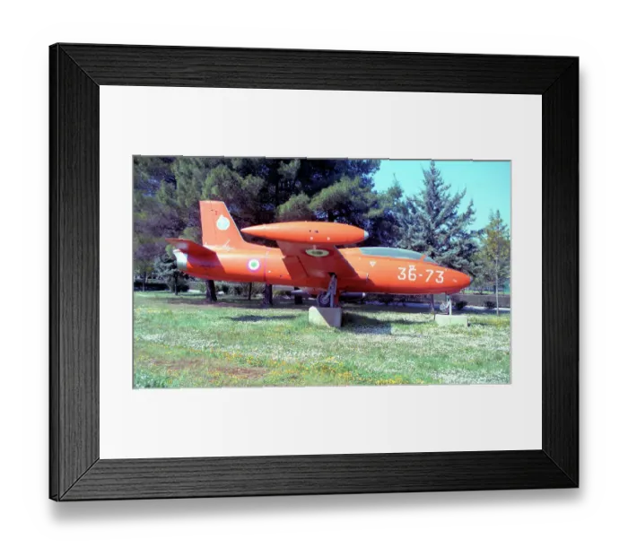 Framed Print : Aermacchi MB-326E MM54281 - 36-73 Framed Print : Aermacchi MB-326E MM54281 - 36-73