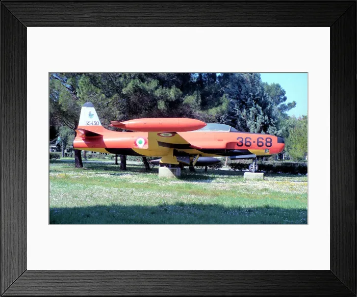 Framed Print : Lockheed RT-33A MM53-5430 - 36-68 Framed Print : Lockheed RT-33A MM53-5430 - 36-68