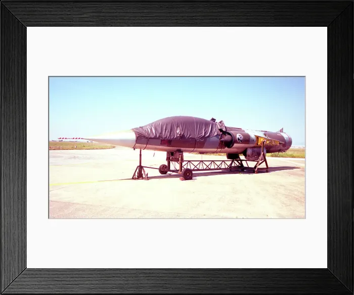 Framed Print : Lockheed TF-104G Starfighter fuselage on a transit stand Framed Print : Lockheed TF-104G Starfighter fuselage on a transit stand