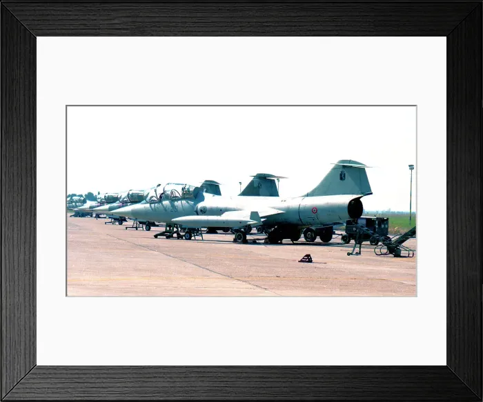Framed Print : Lockheed TF-104G Starfighter MM54232 - 4-29 Framed Print : Lockheed TF-104G Starfighter MM54232 - 4-29