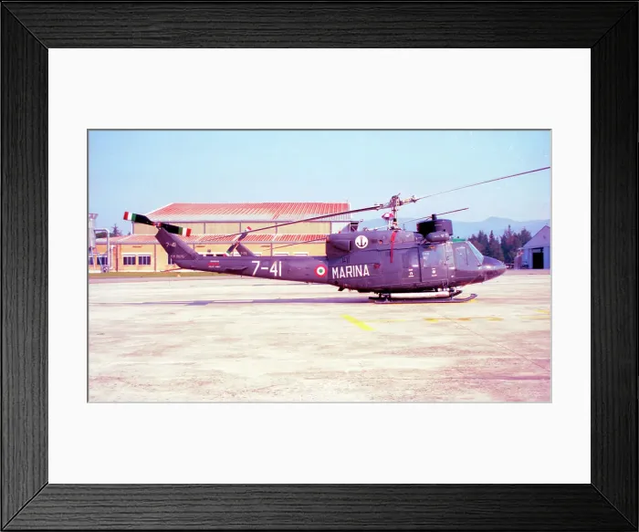 Framed Print : Agusta AB-212ASW MM81086 - 7-41