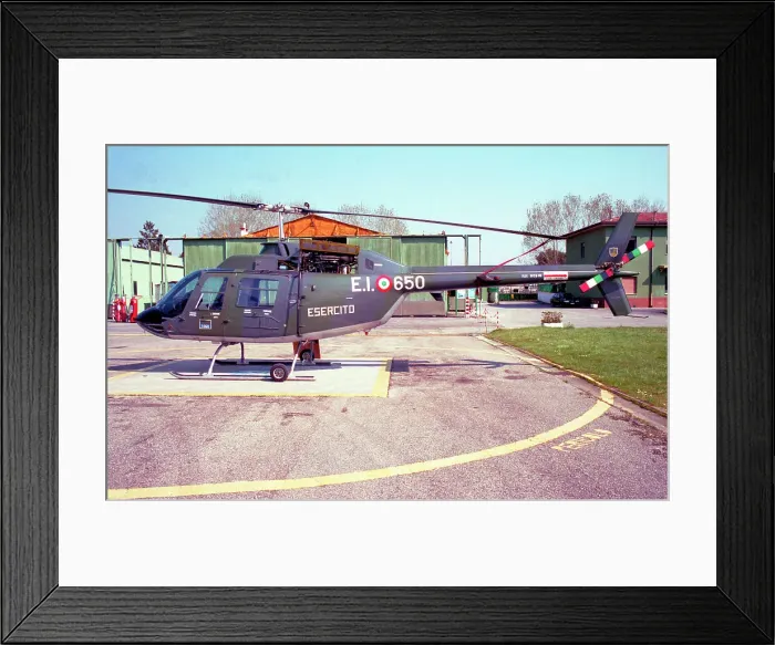 Framed Print : Agusta AB206C-1 Jetranger II MM80918 - E. I. 650 Framed Print : Agusta AB206C-1 Jetranger II MM80918 - E. I. 650