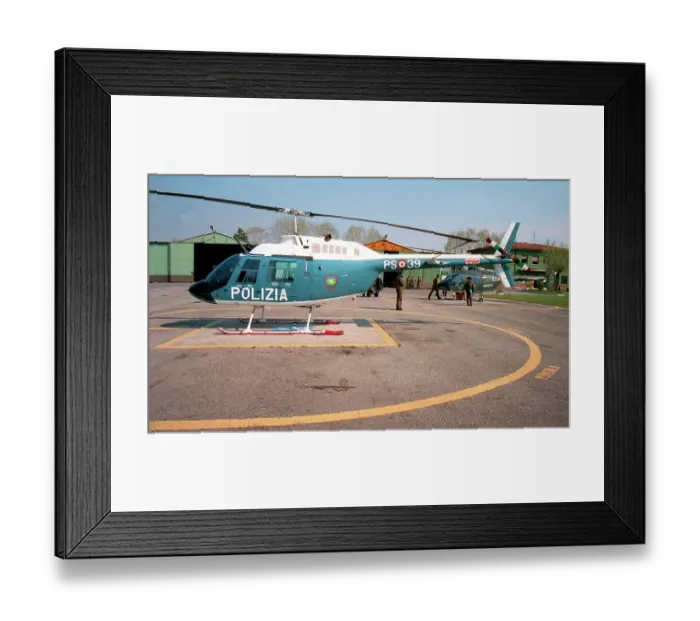 Framed Print : Agusta AB206A-1 Jetranger PS-39 Framed Print : Agusta AB206A-1 Jetranger PS-39