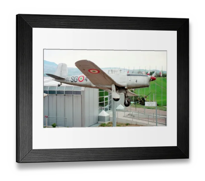 Framed Print : Fiat G. 46-3A I-AEKE - SG-4 Framed Print : Fiat G. 46-3A I-AEKE - SG-4
