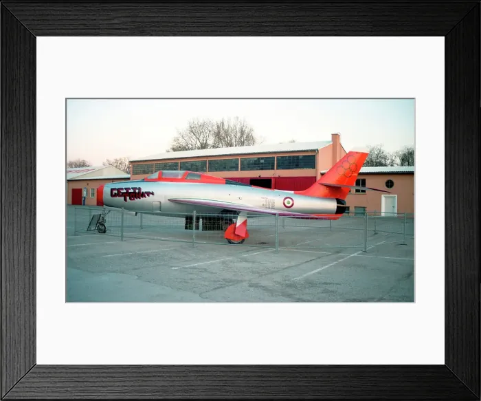 Framed Print : Republic F-84F Thunderstreak 5-36591 Getti Tonati Framed Print : Republic F-84F Thunderstreak 5-36591 Getti Tonati