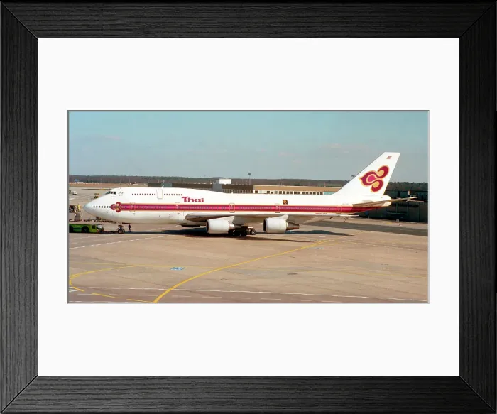 Framed Print : Boeing 747-3D7 HS-TGE Framed Print : Boeing 747-3D7 HS-TGE