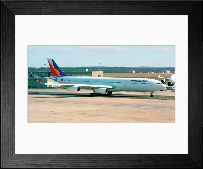 Framed Print : Airbus A340-313 F-OHPM Framed Print : Airbus A340-313 F-OHPM
