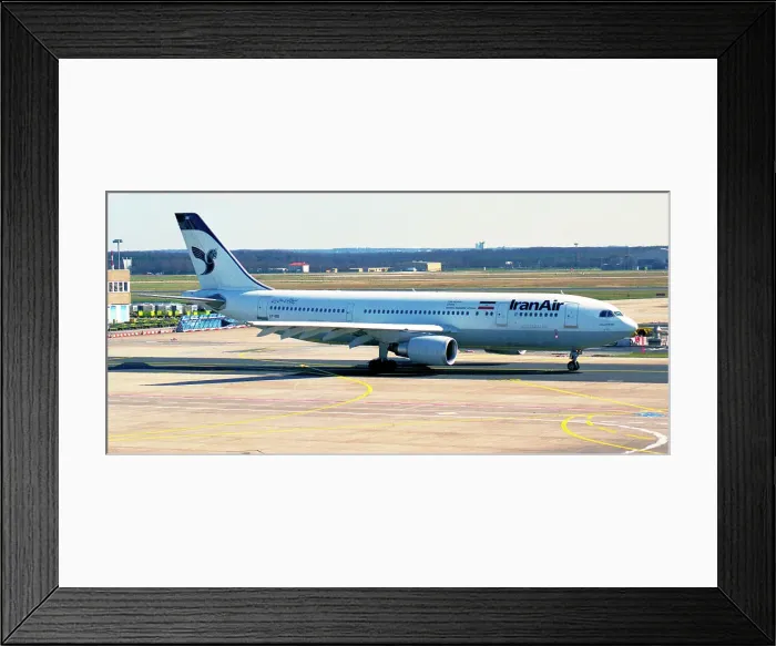 Framed Print : Airbus A300-605R EP-IBB Framed Print : Airbus A300-605R EP-IBB