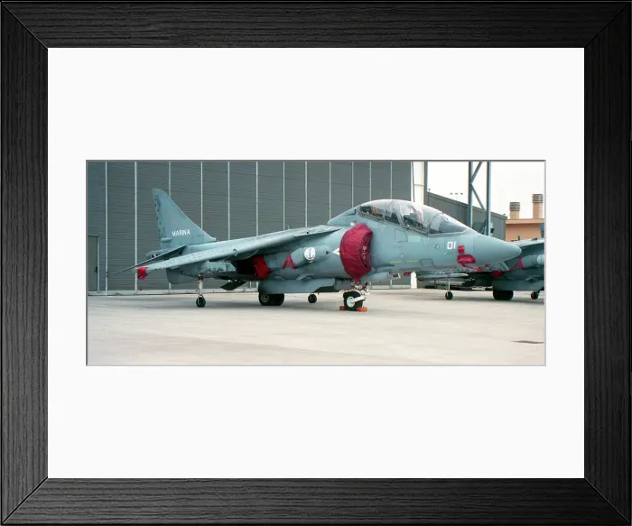 Framed Print : McDonnell Douglas TAV-8B Harrier II MM55032 - 1-01 Framed Print : McDonnell Douglas TAV-8B Harrier II MM55032 - 1-01