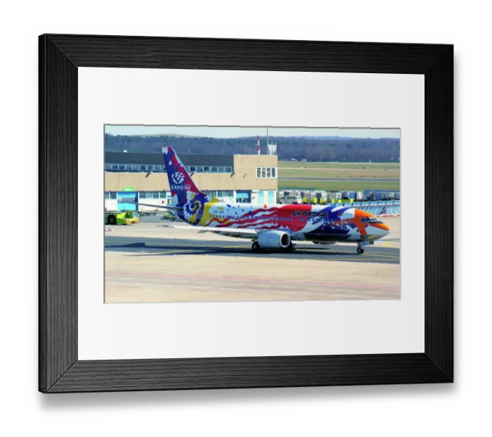Framed Print : Boeing 737-382 CS-TIB Framed Print : Boeing 737-382 CS-TIB