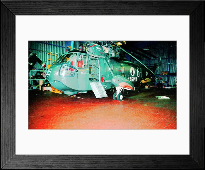 Framed Print : Sikorsky SH-3D Sea King MM5007N - 6-05 Framed Print : Sikorsky SH-3D Sea King MM5007N - 6-05
