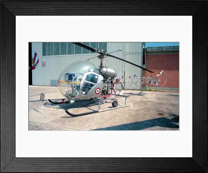 Framed Print : Agusta-Bell AB-47G-2 MM80474 Framed Print : Agusta-Bell AB-47G-2 MM80474