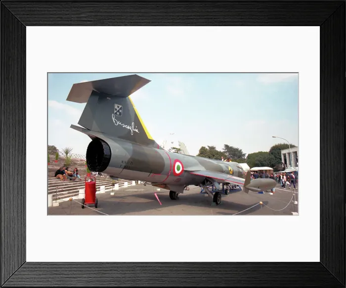 Framed Print : Lockheed F-104G Starfighter MM6525 - 3-30 Framed Print : Lockheed F-104G Starfighter MM6525 - 3-30