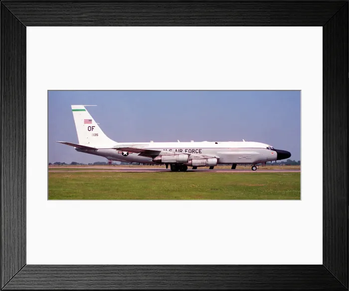 Framed Print : Boeing RC-135W Rivet Joint 62-4135 Rapture Framed Print : Boeing RC-135W Rivet Joint 62-4135 Rapture