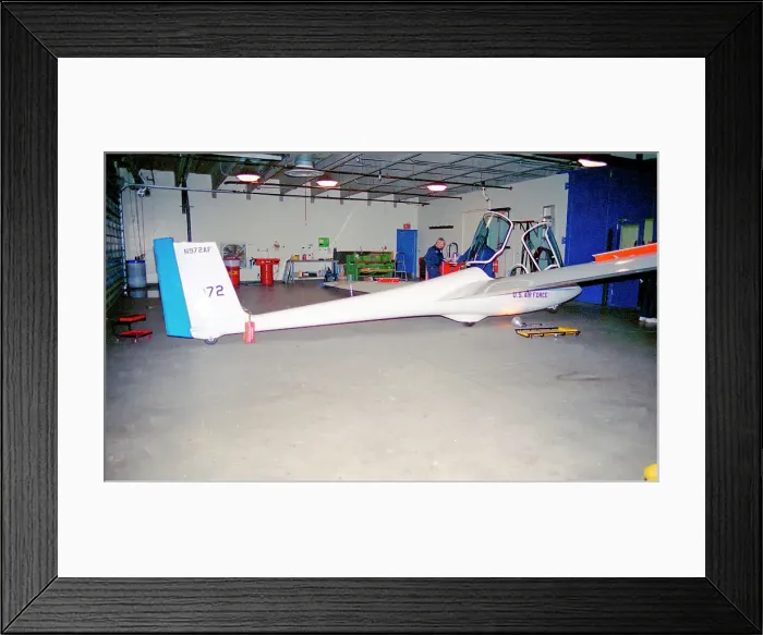 Framed Print : Schleicher ASK21 N972AF Framed Print : Schleicher ASK21 N972AF