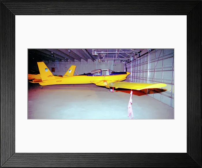 Framed Print : Schweizer SGM2-37 N763AF Framed Print : Schweizer SGM2-37 N763AF