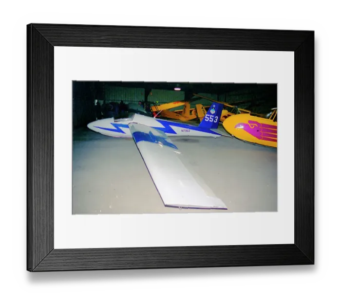 Framed Print : Schweizer SGS 1-26E N17953 Framed Print : Schweizer SGS 1-26E N17953