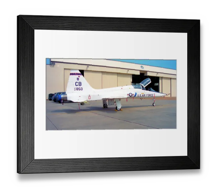 Framed Print : Northrop T-38A Talon 67-14850 Framed Print : Northrop T-38A Talon 67-14850