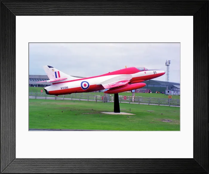 Framed Print : Hawker Hunter T. 8C WV396 Framed Print : Hawker Hunter T. 8C WV396