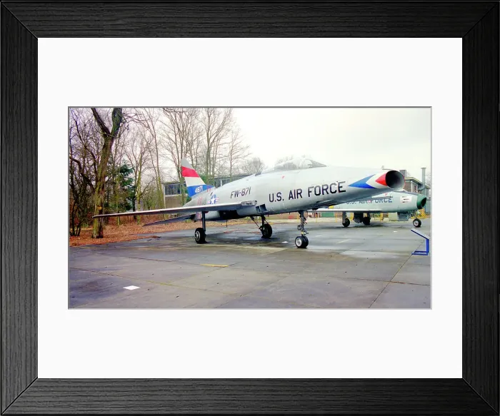 Framed Print : North American F-100D Super Sabre 54-2265 - 54-1871 Framed Print : North American F-100D Super Sabre 54-2265 - 54-1871