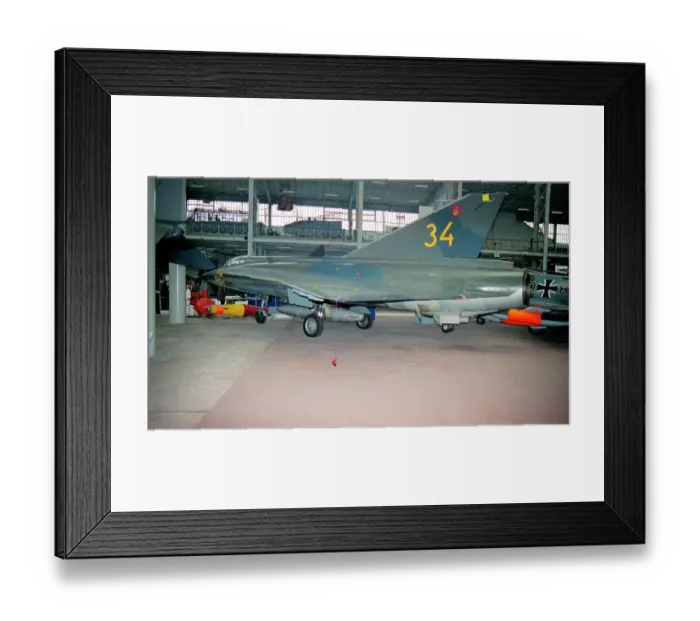 Framed Print : Saab J 35A Draken 35067 - 34 Framed Print : Saab J 35A Draken 35067 - 34