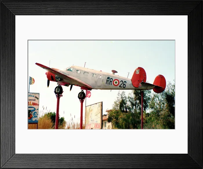 Framed Print : Beech C-45F Expeditor MM61717 - RR-26 Framed Print : Beech C-45F Expeditor MM61717 - RR-26