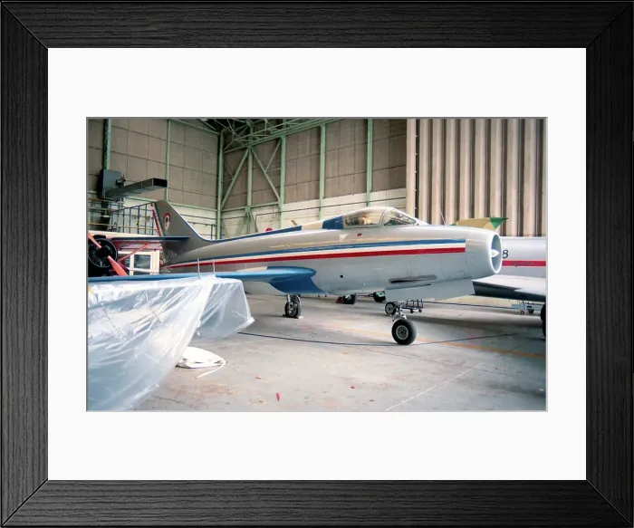 Framed Print : Dassault Mystere IVA 44 Framed Print : Dassault Mystere IVA 44