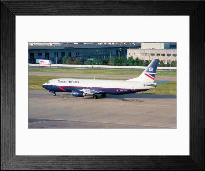 Framed Print : Boeing 737-4S3 G-BVNO Framed Print : Boeing 737-4S3 G-BVNO