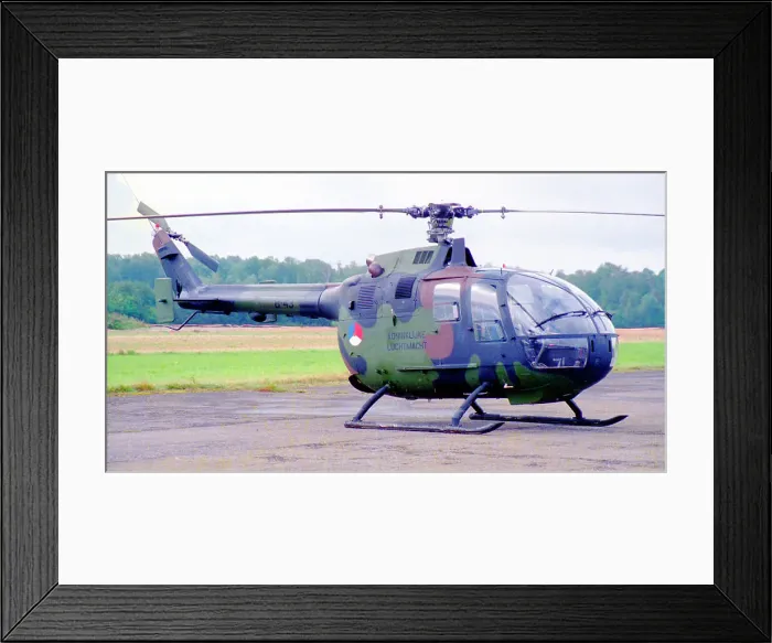 Framed Print : MBB Bo. 105CB B-43 Framed Print : MBB Bo. 105CB B-43