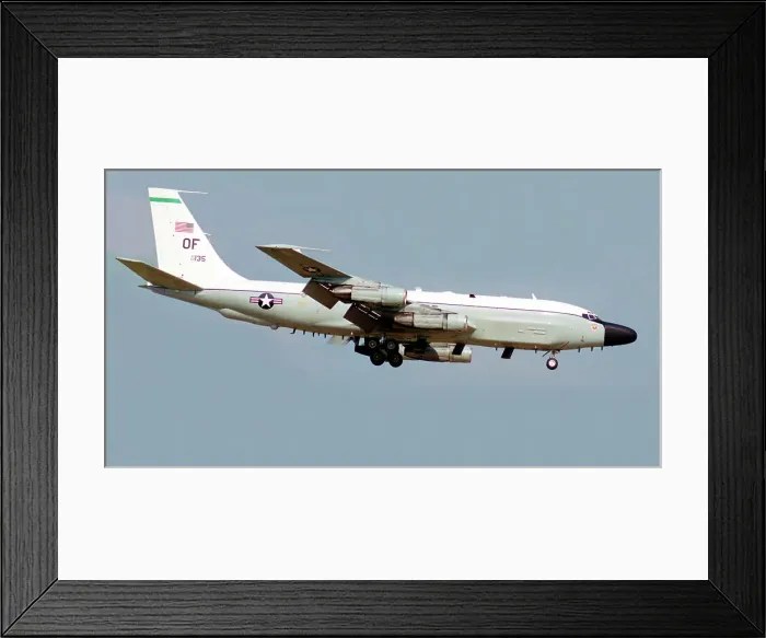 Framed Print : Boeing RC-135W Rivet Joint 62-4135 Rapture Framed Print : Boeing RC-135W Rivet Joint 62-4135 Rapture