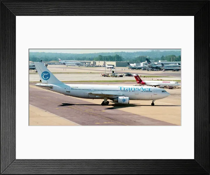 Framed Print : Airbus A300B4-203 EI-TLK Framed Print : Airbus A300B4-203 EI-TLK
