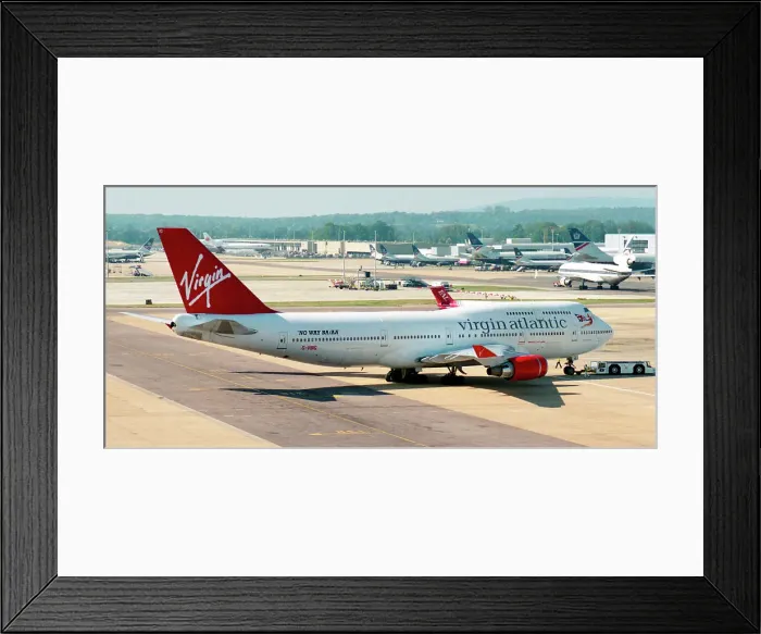 Framed Print : Boeing 747-4Q8 G-VBIG Framed Print : Boeing 747-4Q8 G-VBIG