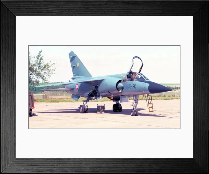Framed Print : Dassault Mirage F. 1B 15 - 33-FK Framed Print : Dassault Mirage F. 1B 15 - 33-FK