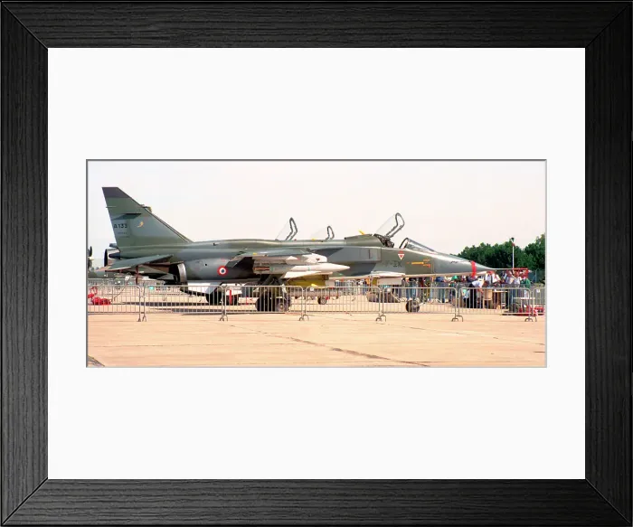 Framed Print : SEPECAT Jaguar A A133 - 7-IK Framed Print : SEPECAT Jaguar A A133 - 7-IK