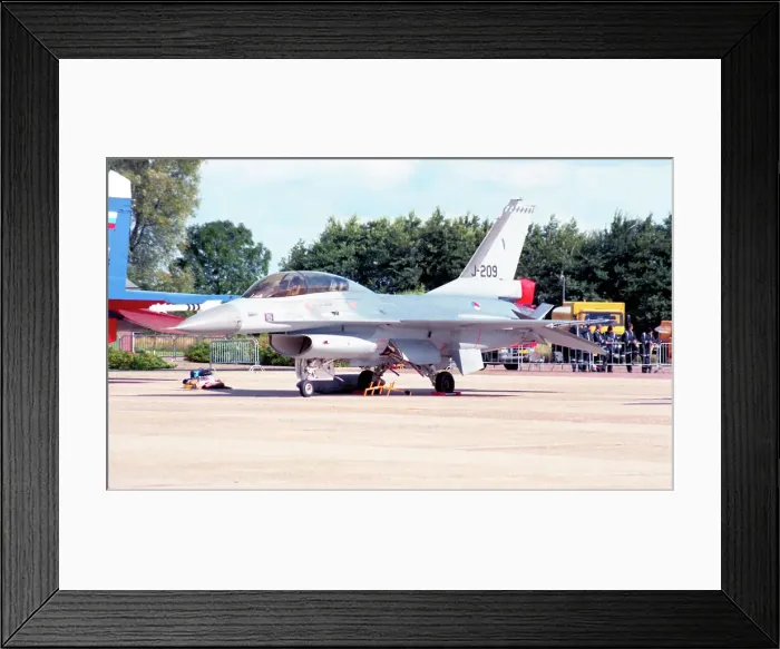 Framed Print : General Dynamics F-16BM Fighting Falcon J-209 Framed Print : General Dynamics F-16BM Fighting Falcon J-209