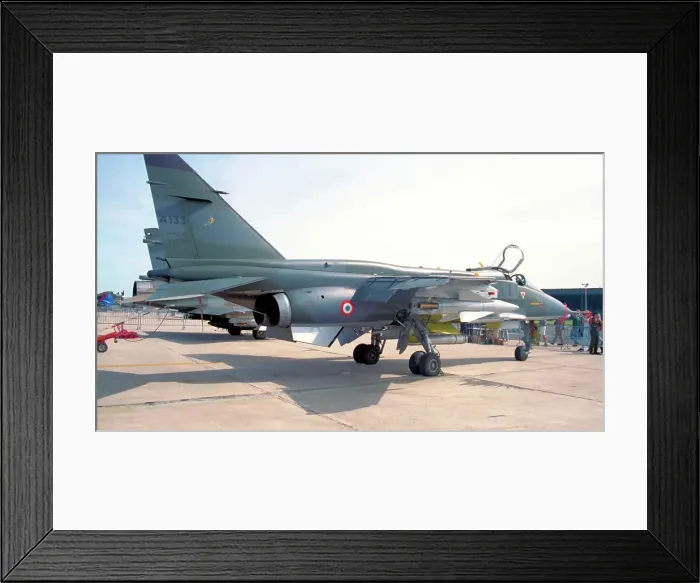 Framed Print : SEPECAT Jaguar A A133 - 7-IK Framed Print : SEPECAT Jaguar A A133 - 7-IK