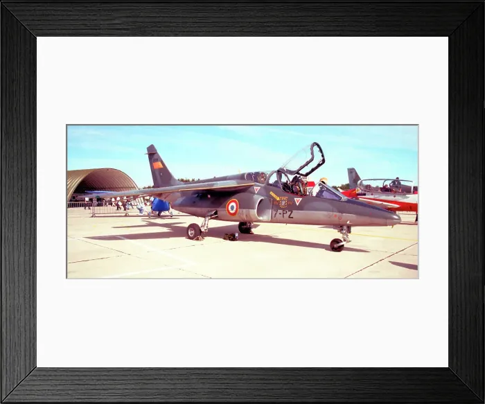 Framed Print : Dassault - Dornier Alpha Jet E E119 - 7-PZ Framed Print : Dassault - Dornier Alpha Jet E E119 - 7-PZ