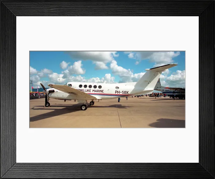 Framed Print : Beech 200 Super King Air PH-SBK Framed Print : Beech 200 Super King Air PH-SBK