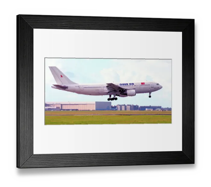 Framed Print : Airbus A300B4-2C TC-ONV Framed Print : Airbus A300B4-2C TC-ONV