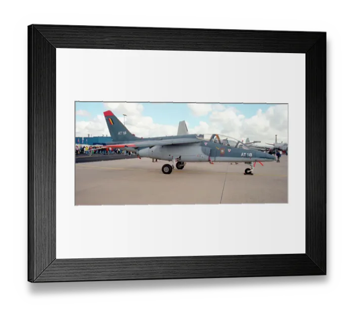 Framed Print : Dassault-Breguet - Dornier Alpha Jet 1B AT-18 Framed Print : Dassault-Breguet - Dornier Alpha Jet 1B AT-18