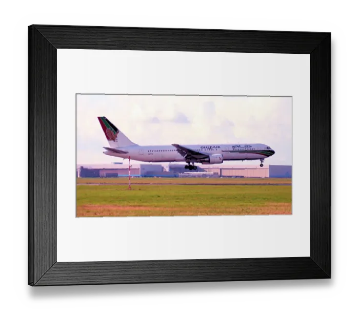 Framed Print : Boeing 767-3P6ER A40-GV Framed Print : Boeing 767-3P6ER A40-GV