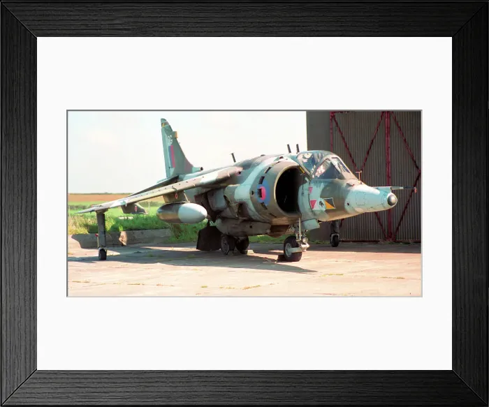 Framed Print : British Aerospace Harrier GR. 3 XZ995 Framed Print : British Aerospace Harrier GR. 3 XZ995