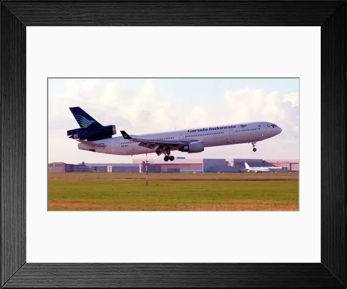 Framed Print : McDonnell Douglas MD-11 PK-GIJ Framed Print : McDonnell Douglas MD-11 PK-GIJ