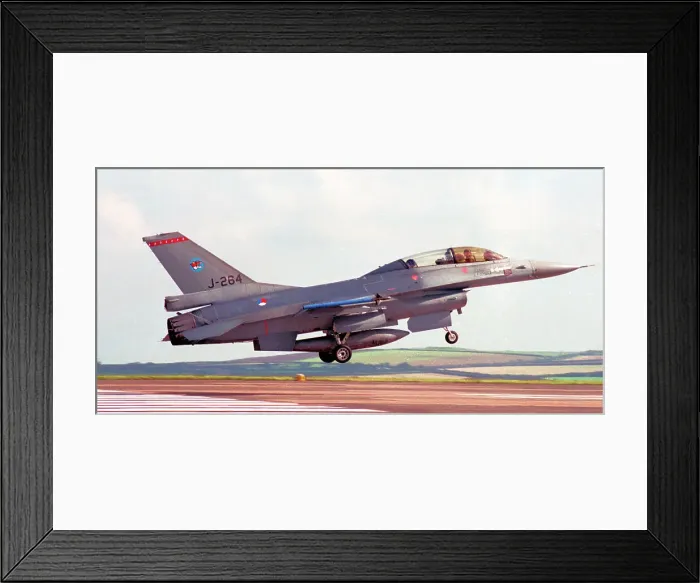 Framed Print : General Dynamics F-16BM Fighting Falcon J-264 Framed Print : General Dynamics F-16BM Fighting Falcon J-264